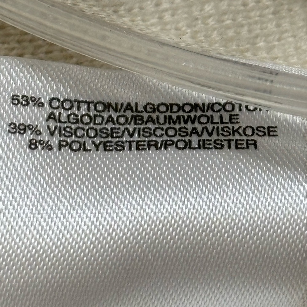 Jones New York Cream Cowl Neck SweaterSz L - Picture 8 of 8
